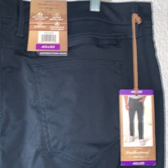 Weatherproof Vintage Mens Expedition Pants Straight Fit 40x30 Stretch Durable Wa - Picture 3 of 11